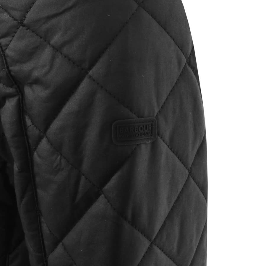 Alternative Image for ProductBarbour International Peel Wax Jacket Black3